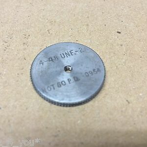 Matrix No. 4 x 48 Tpi UNF 2A NO GO Ring Screw Thread Gauge ME75
