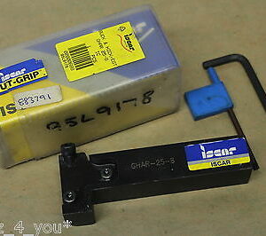 New ISCAR GHAR 25-8  External Holder For Grooving and Turning with GADR/L & GAFG