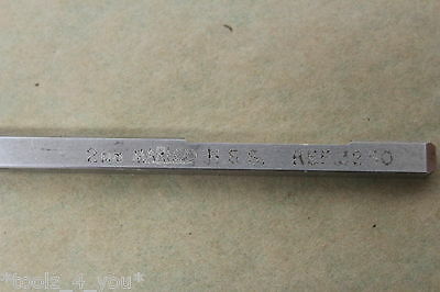 Marlco HSS 2mm x 365mm Overall Length Long Series Keyway Broach (B11) - Image 3