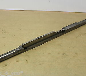 HSS 6mm x 165mm Keyway Broach In Interchangeable Broach Holder (B20)