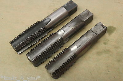 HSS 1 1/4" x 7 Tpi BSW Taper, Second & Plug Hand Taps ET2056