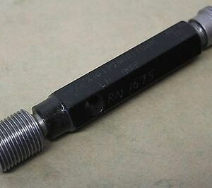 C G & T Co 3/4" x 16 Tpi Whitworth Form Left Hand GO NOGO Thread Plug Gauge