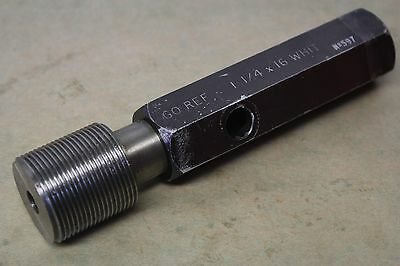 Headland 1 1/4" x 16 Whitworth Form GO Screw Thread Plug Gauge ME1219