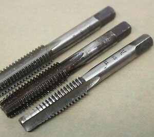 Branded HSS 7/16" x 14 Tpi BSW Taper, Second & Plug Hand Taps ET2628