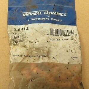 10x New Thermal Dynamics 9-8412 Tips