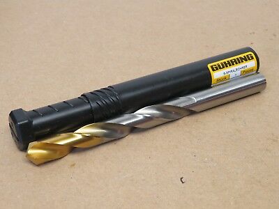 Guhring No. 9651 11.5mm TiN Coated Tip HSS Straight Shank Jobber Drill