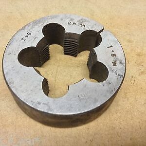 LAL M28 x 1.50 Metric Fine 2 1/4" OD Die In Wax (v)