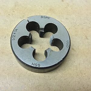 SKF HSS 1/2" x 14 Tpi BSPF 2" OD Die (v) ED72