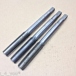 Norman HSS M24 x 3.00 Metric Long Reach Taper, Second & Plug Hand Tap Set ET424