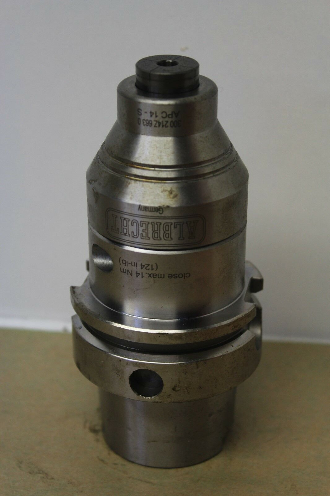 Albrecht APC 14 - S 1/8" - 9/16" HSK 63 Ultra-Precision Accuracy Milling Chuck