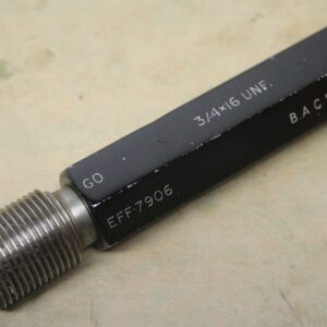 Tolimit 3/4" x 16 Tpi 2B UNF Wire Insert GO NOGO Screw Thread Plug Gauge ME1049