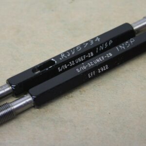 CEJ 5/16" x 32 UNEF 2B GO NOGO & Core Screw Thread Plug Gauge ME1150
