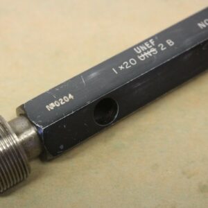 Headland 1" x 20 2B UNEF NOGO Screw Thread Plug Gauge ME1164