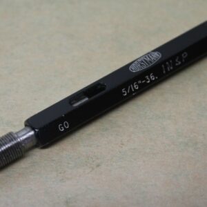 Horstmann 5/16" x 36 UNS 2B GO Screw Thread Plug Gauge ME1168