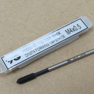 YG1 TE733 67HX M4 x 0.5 Metric Fine HSS-E Forming Roll Tap