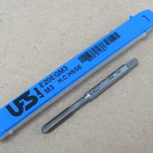 UFS M3 x 0.5 HSSE Straight Flute Machine Tap