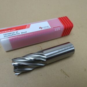 Century Super Hardened 32mm 6 Flute HSS Centre Cutting End Mill ESH596320