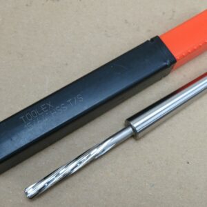Toolex HSS 15/64" Morse Taper Shank MT1 Machine Reamer