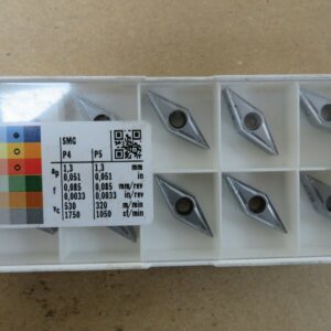 10x SECO VNMU130404-M3 TP2501 Carbide Inserts For Turning CI1267