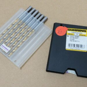 Guhring 652 HSS 6.5mm High Helix (Parabolic Flute) Jobber Drill HSS Tin Coated