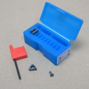 3x VARDEX 2IR 0.35 ISO VTX Carbide Threading Insert, Torx Key & Screw CI1428