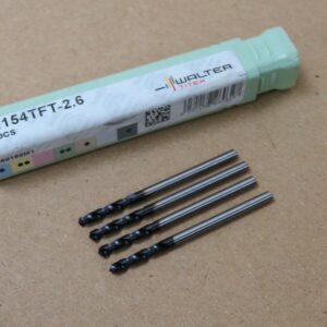 Walter Titex A1154 TFT 2.6mm HSS-E Straight Shank Jobber Drill Pack Of 4