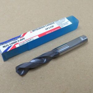 Mitsubishi VP15TF MZS1000S-DIN 10mm Solid Carbide Through Coolant Jobber Drill