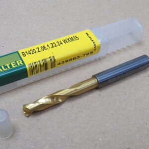 Walter B1420.Z.06.1 6.1mm Solid Carbide Jobber Drill On 8mm Shank