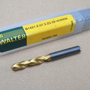 Walter B1421.Z.07.3 7.3mm Solid Carbide Thru Coolant Jobber Drill On 8mm Shank
