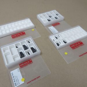 Job Lot of Heule Carbide Deburring Blades TiALN Coated x12