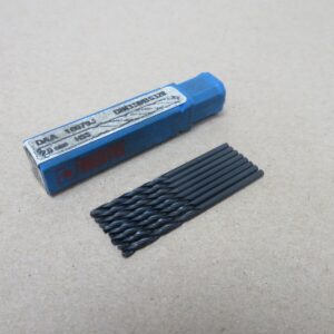 8x Hertal DAA 2mm HSS Jobber Drills 48mm OAL