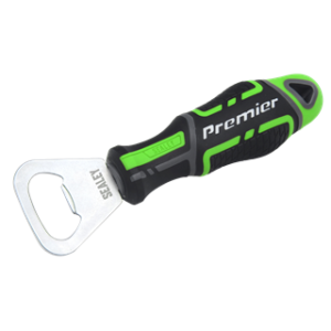 Sealey Premier GripMAX® Bottle Opener - Hi-Vis Green