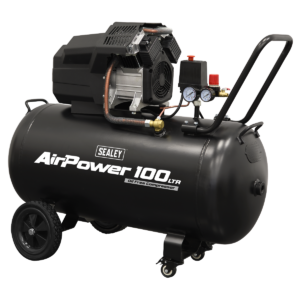 Air Compressor 100L V-Twin Oil Free Direct Drive 3hp