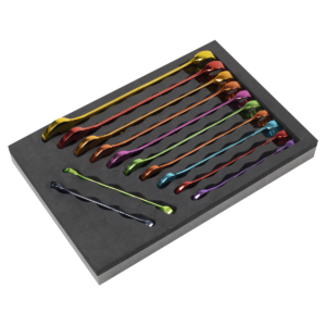 Premier Multi-Coloured Combination Spanner Set 12pc