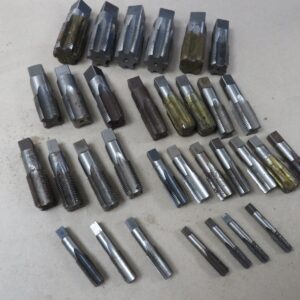 Large Job Lot of BSP Taps 1/8" to 1" In Great Condition Workshop Clearance
