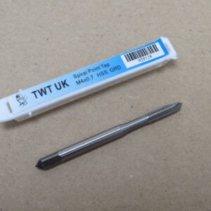 TWT M4 x 0.7 Spiral Point Machine Tap HSS 2904