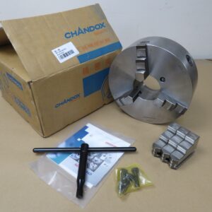 Chandox 10" 3 Jaw Chuck Internal External Jaws New