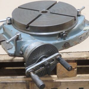 Elliott 320mm Rotary Table With Dividing Plate Indexing Excellent Condition